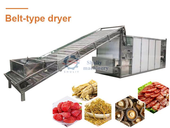 Automatic continuous drying machine