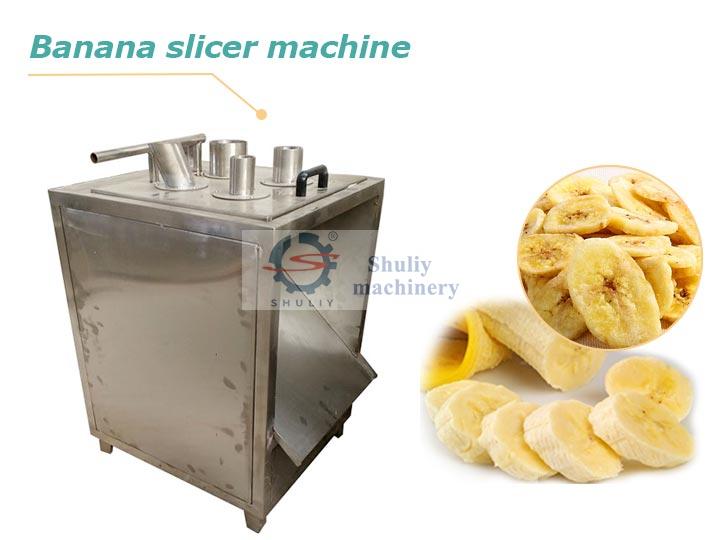Banana slicer machine