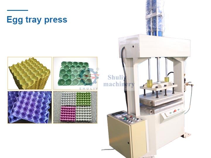 Egg tray production line