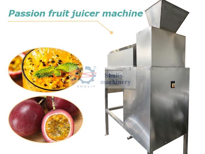 Passion fruit juicer machine